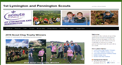 Desktop Screenshot of 1stlymingtonandpennington.wordpress.com