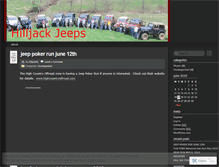 Tablet Screenshot of hilljackjeeps.wordpress.com