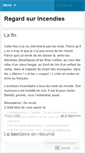 Mobile Screenshot of incendies.wordpress.com