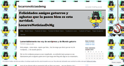 Desktop Screenshot of locarronoticiasdemg.wordpress.com