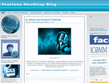 Tablet Screenshot of frazionehandicapblog.wordpress.com