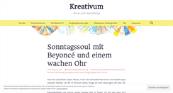 Desktop Screenshot of kreativum.wordpress.com
