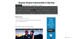 Desktop Screenshot of boyboy.wordpress.com