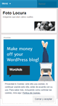 Mobile Screenshot of fotolocura.wordpress.com