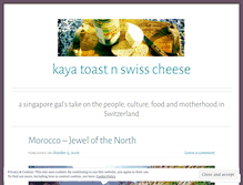 Tablet Screenshot of kayatoastnswisscheese.wordpress.com