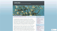 Desktop Screenshot of chinfluenza.wordpress.com
