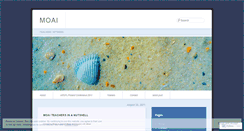Desktop Screenshot of moaiteachers.wordpress.com