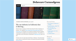 Desktop Screenshot of delcurmudgeon.wordpress.com