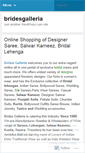 Mobile Screenshot of bridesgalleria.wordpress.com