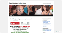 Desktop Screenshot of cheltenhamsalsa.wordpress.com