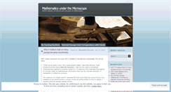 Desktop Screenshot of micromath.wordpress.com