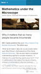 Mobile Screenshot of micromath.wordpress.com