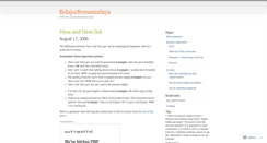 Desktop Screenshot of belajarbersamasaya.wordpress.com