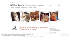Desktop Screenshot of jazzcatjay.wordpress.com