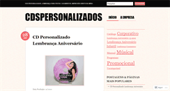 Desktop Screenshot of cdspersonalizados.wordpress.com