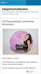 Mobile Screenshot of cdspersonalizados.wordpress.com