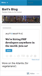 Mobile Screenshot of bartnj.wordpress.com