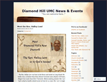 Tablet Screenshot of dhumc.wordpress.com