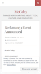 Mobile Screenshot of mccab3.wordpress.com