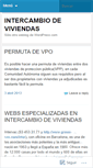 Mobile Screenshot of intercambiodeviviendas.wordpress.com