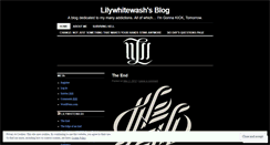 Desktop Screenshot of lilywhitewash.wordpress.com