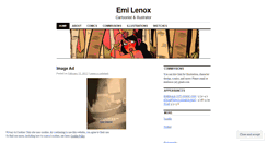 Desktop Screenshot of emilenox.wordpress.com