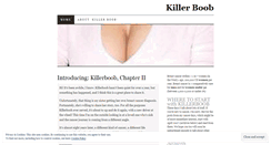 Desktop Screenshot of killerboob.wordpress.com