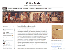 Tablet Screenshot of criticacida.wordpress.com