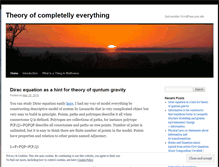 Tablet Screenshot of everythingintheory.wordpress.com