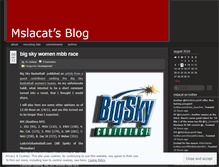Tablet Screenshot of mslacat.wordpress.com