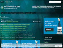 Tablet Screenshot of pokemonsk.wordpress.com