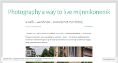 Desktop Screenshot of mijnnikonenik.wordpress.com