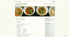 Desktop Screenshot of ammaji.wordpress.com