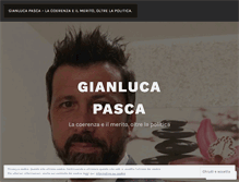 Tablet Screenshot of gianlucapasca.wordpress.com