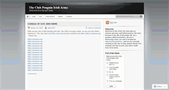 Desktop Screenshot of cpiaclubpenguinarmy.wordpress.com