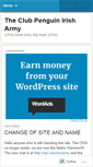 Mobile Screenshot of cpiaclubpenguinarmy.wordpress.com