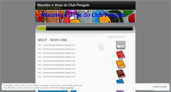 Desktop Screenshot of macetesdoclubpenguin.wordpress.com