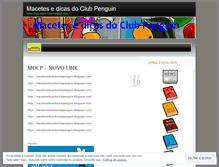 Tablet Screenshot of macetesdoclubpenguin.wordpress.com