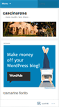 Mobile Screenshot of cascinarosa.wordpress.com