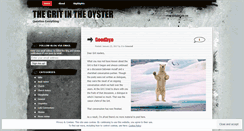 Desktop Screenshot of gritintheoyster.wordpress.com