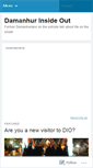 Mobile Screenshot of damanhurinsideout.wordpress.com