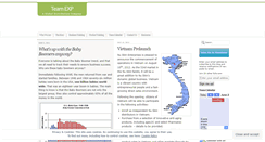 Desktop Screenshot of expinternational.wordpress.com
