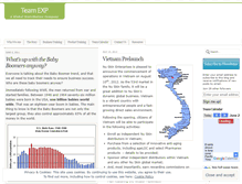 Tablet Screenshot of expinternational.wordpress.com