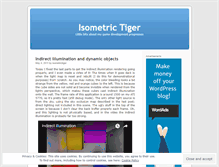 Tablet Screenshot of isometrictiger.wordpress.com