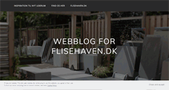 Desktop Screenshot of flisehaven.wordpress.com