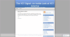 Desktop Screenshot of insidevcy.wordpress.com