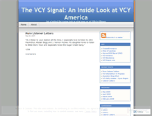 Tablet Screenshot of insidevcy.wordpress.com