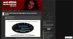 Desktop Screenshot of antimedia.wordpress.com