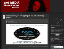 Tablet Screenshot of antimedia.wordpress.com