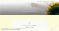 Desktop Screenshot of juvywrites.wordpress.com